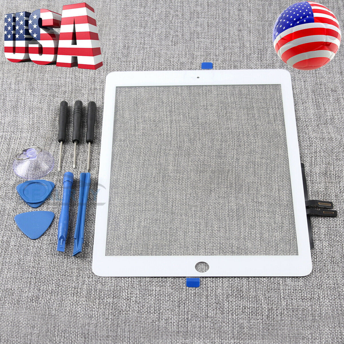 Touch Screen Digitizer US For iPad 6th Gen 2018 A1893 A1954 Replace LCD Display 