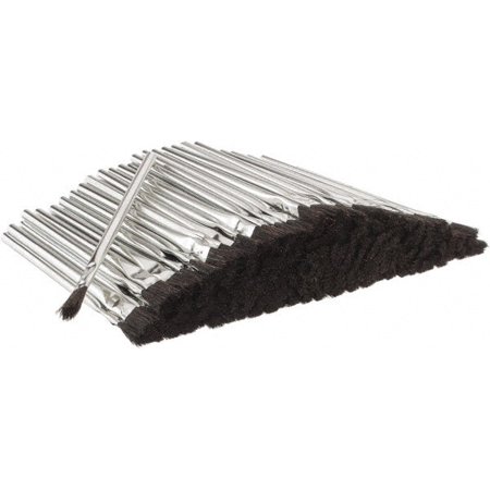 

144 Pack Tin Handle Horsehair Brushes for Flux & Solvents 3/8 Brush Width