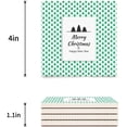 thumbnail image 3 of FMSHPON Merry Christmas and Happy New Year Set of 8 Coaster for Drinks, Absorbent Ceramic Stone Coasters Cup Mat with Cork Base for Home Kitchen Room Coffee Table Bar Decor, 3 of 4