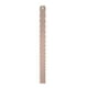 thumbnail image 4 of Herramienta de medición de doble escala de borde con muescas en el cuello de la guitarra de acero duradero Guitarra Cobre kusrkot Regla de medición de luthier, 4 of 6