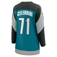 thumbnail image 3 of Women's Fanatics Macklin Celebrini Teal San Jose Sharks Alternate Breakaway Jersey, 3 of 3