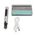 thumbnail image 2 of Herramienta De Grabado Inalámbrica, Pluma De Grabado Eléctrica Portátil Recargable Con Ergonómico Y Ajuste De Velocidad De 3 Engranajes Para Bricolaje, 2 of 7