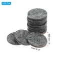 thumbnail image 2 of Uxcell 1" Self Adhesive Felt Furniture Pads, 100Pcs Round Felt Pads Hardwood Floor Protectors, Gray, 2 of 5
