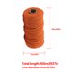 thumbnail image 4 of Toystoory 1 rollo de cuerda de algodón hecha a mano, 3mm de diámetro, cuerdas artesanales tejidas de un solo Color, 100m Artesanía Naranja Toystoory HA5320-04B, 4 of 6