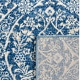 thumbnail image 4 of SAFAVIEH Brentwood Braelyn Damask Area Rug, Navy/Light Gray, 10' x 13', 4 of 8
