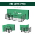 FXW Homeplus Dog Playpen Indoor, 6 Panels 32" Height Dog Fence Exercise