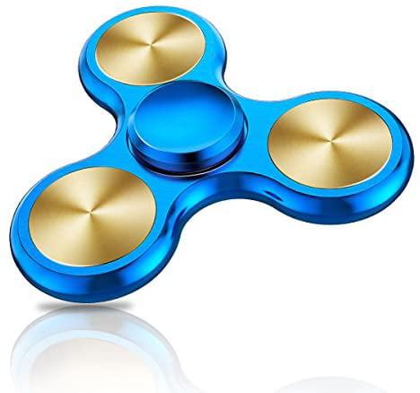 Two Removable Arms Fidget Hand Spinner in Silver Trusted USA Seller 