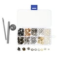 thumbnail image 1 of Miangastore 1 Set Buckle Repair Kit U Shaped Copper for DIY Projects and Daily Life, 1 of 8