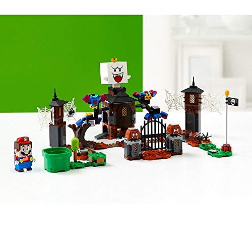 Lego mario haunted yard sale