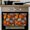 Orange Blue, variant on Blue Pumpkin Fall Kitchen Towels Set of 4, Water Absorbent Dish Towel, Thanksgiving Maple Leaves Farmhouse Decorative Hand Towels - Quick Drying Cloth for Cooking Baking, 18x28 Inch