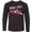 AB-Black, variant on Born to Race- Pink Race Car Long Sleeve Youth T-Shirt