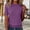 Purple, variant on Vinsonshop Short Sleeve Sweater for Women Soft Sweaters for Women Womens Summer Tops Womens Tops Casual Business Casual Outfits for Women Tunic Sweaters for Women Womens Sweaters Dressy Casual Blue L