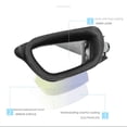 thumbnail image 2 of Juego de gafas de natación para adultos, antivaho, galvanizadas, de alta definición, con clip nasal de silicona resistente al agua, tapón para los oídos, gorro de natación, juego de gafas de natación, 2 of 4
