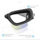 thumbnail image 2 of Juego de gafas de natación para adultos, antivaho, galvanizadas, de alta definición, con clip nasal de silicona resistente al agua, tapón para los oídos, gorro de natación, juego de gafas de natación, 2 of 4