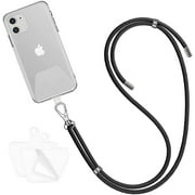 SHANSHUI Phone Lanyard,Universal Cell Phone Lanyard Crossbody Neck Strap Phone Charms with Tether Tab for Phones Full