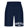 thumbnail image 5 of Mens Casual Shorts Lace-Up Elástico Cintura Bolsillo Ejercicio Fitness Hogar Pantalones de Media Longitud para Diario, 5 of 5