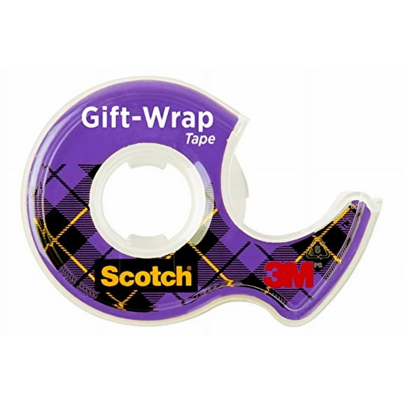 Scotch® Gift Wrap Tape 3/4-inch x 650-inch (Pack of 4)