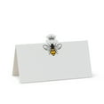 thumbnail image 1 of Ensemble de 1 Carte de Place Pliée Abeille et Couronne 12 Pcs, 1 of 1