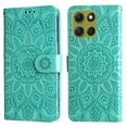 thumbnail image 2 of Funda tipo cartera GANGXUN para Motorola Moto G86 , diseño girasol, cuero PU, soporte, cierre magnético, tarjetero, 2 of 5