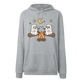 thumbnail image 4 of CAUYDY Pumpkin Sweatshirt for Women Fall Y2K Hoodies Halloween Pumpkin Face Graphic Winter Sweatshirt Long Sleeve Pullover(Light Gray,M), 4 of 4