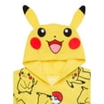 thumbnail image 3 of Pokemon Boys’ Pikachu Union Suit Pajamas with Hood, Sizes 4-16, 3 of 3
