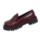 thumbnail image 2 of Xucatan Women's Patent Leather Tassel Loafers, Chunky Sole Slip-On Flat Shoes, Classic British Style Casual Shoes for Women, Plus Size Uniform Shoes Gift, 2 of 8