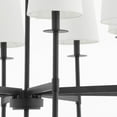 thumbnail image 4 of 624-8-59 Quorum Lighting Belshaw - 8 Light Chandelier In Traditional Style-33 Inches Tall and 33 Inches Wide-Matte Black Finish    -Traditional, 4 of 4