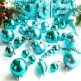thumbnail image 6 of 30 Pieces of Assorted Shatterproof Christmas Ball Ornaments Set Seasonal Decorative Hanging Ornament Set for Holiday Xmas Tree Decorations, 6 of 8