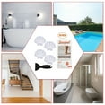 thumbnail image 3 of Secopad Non-Slip Bathtub Stickers, 24 PCS Shell Safety Bathroom Tubs Showers Treads Adhesive Decals Scraper, 3 of 7