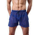 thumbnail image 2 of AXXD Shorts For Men Summer Hollow New Fashion Loose Sexy Mesh Hollow Sexy Mesh Half Shorts Clearance, 2 of 6