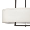 thumbnail image 5 of 3204KZ Hinkley Lighting Hampton - 3 Light Medium Drum Chandelier in Transitional Style - 26 Inches Wide by 30.25 Inches High-Buckeye Bronze, 5 of 9