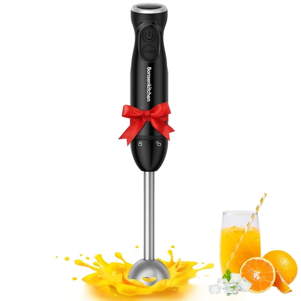 Licuadora portátil Bonsenkitchen de 12 velocidades con modo Turbo