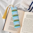 thumbnail image 4 of Kdxio Happy Easter Print Metal Tassel Bookmarks,Perfect Gift for Art Lovers and Bookworms Metal Bookmarks for Women, 4 of 8