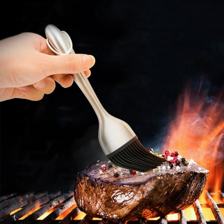 

buateil Heat-resistant Cake Baking Barbecue Home Bread Oil Cooking Brush Kitchen Tool