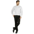 thumbnail image 2 of Bestman Long Sleeve Cotton Flex Shirt For Mens Button Downt W/ Patch Pocket Office Wear, 2 of 7