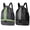 Black, Gray, variant on 3-Compartment Sports Drawstring Backpack, Water-Resistant Gym Bag with Wet/Dry Separation, Side Pockets & Zipper Pocket, Lightweight Swim Soccer Basketball Sack