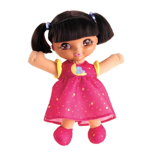 Nickelodeon Dora The Explorer Sweet Dreams Dora Doll Walmart Com