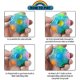 thumbnail image 3 of Peonza de descompresión con bola de arcoíris (azul), juego de rompecabezas, bola mágica de descompresión divertida, bola de rompecabezas, 3 of 5