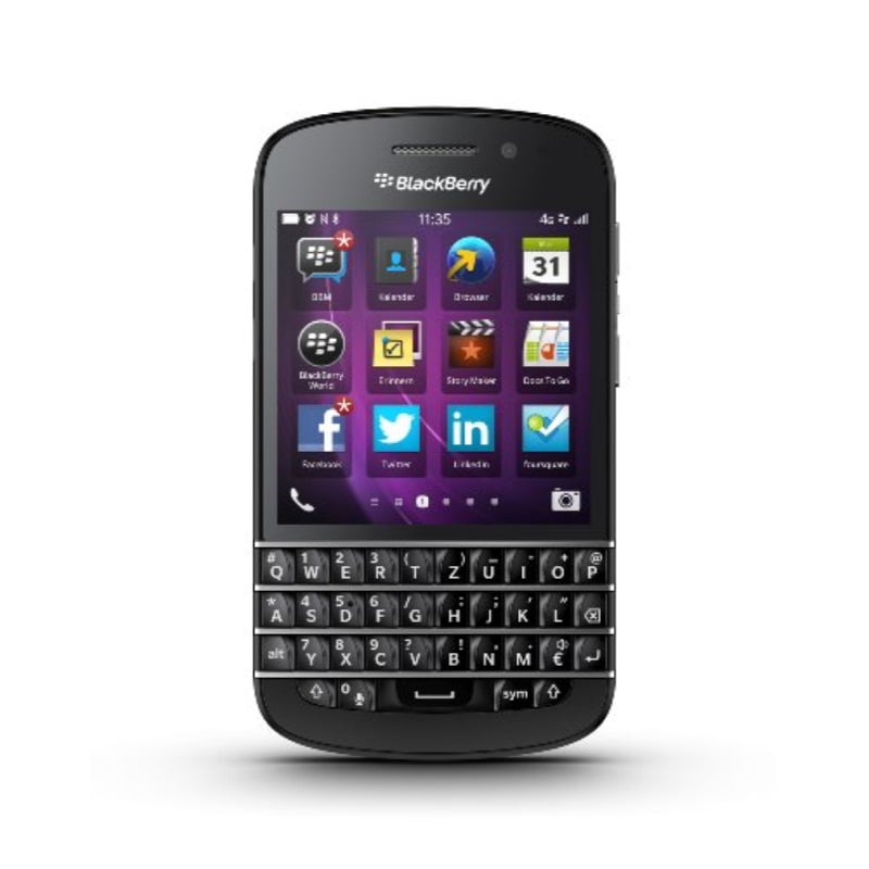 Blackberry Q10 Unlocked Cellphone 16gb Black Walmart Com