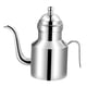 thumbnail image 2 of Botella dispensadora, contenedor de líquidos de cocina, vertedor, a prueba de fugas, dispensador resistente Plata 310ml, 2 of 9