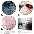 thumbnail image 3 of Designart "Wine Collage Deep Glasses" Food & Beverage Framed Wall Art Decor - Traditional Green Wine Hallway Framed Wall Art Decor, 3 of 6
