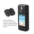thumbnail image 4 of MesaSe PENGXAING Silicone Protective Case with Lens Cap Anti-Scratch Shell for Insta360 X3 Portable Detachable Side Hole Design(Blue), 4 of 7