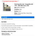 thumbnail image 2 of Front Sway Bar Link - Compatible with 1999 - 2006 GMC Sierra 1500 2000 2001 2002 2003 2004 2005, 2 of 2