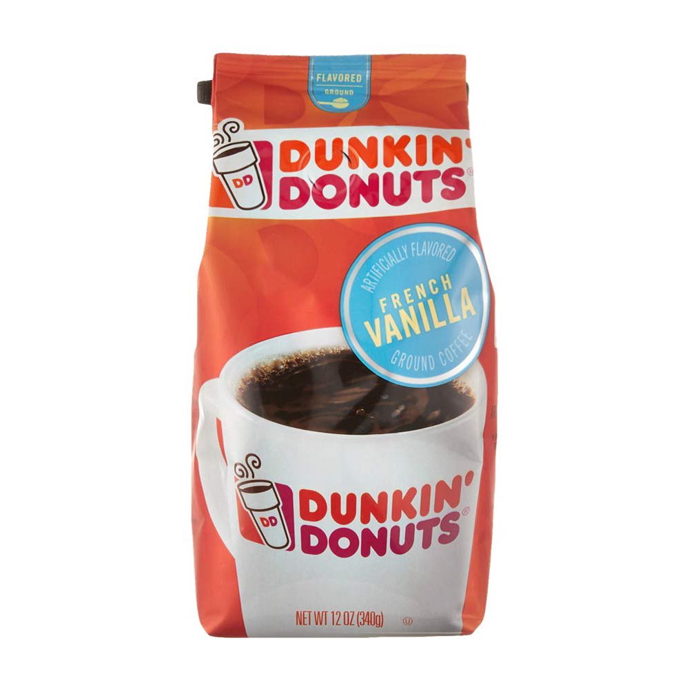 Dunkin Donuts Coffee, French Vanilla Flavored Ground
