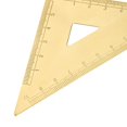 thumbnail image 3 of Bijoux en Laiton Mesu Outil 180 Rapporteur Triangle 18 cm Règles Droites Isocèles Triangle, 3 of 7