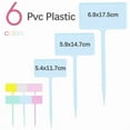 thumbnail image 3 of 18/24PCS 117MM 147MM 175MM Plant Labels Tags Plastic Waterproof Anti-UV Clean Reuse Diy Garden Decorating Tools Sign  Stakes Too, 3 of 10