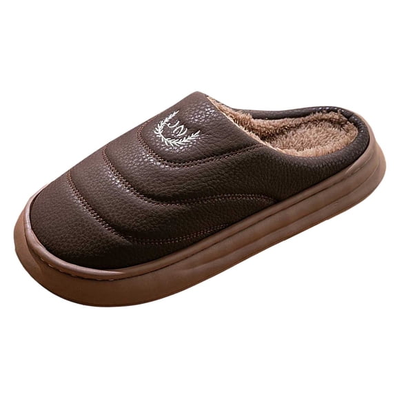 Women's Slipper Memory Foam Slippers for Indoor Outdoor Comfort Soft Warm Shoes with Sole Design