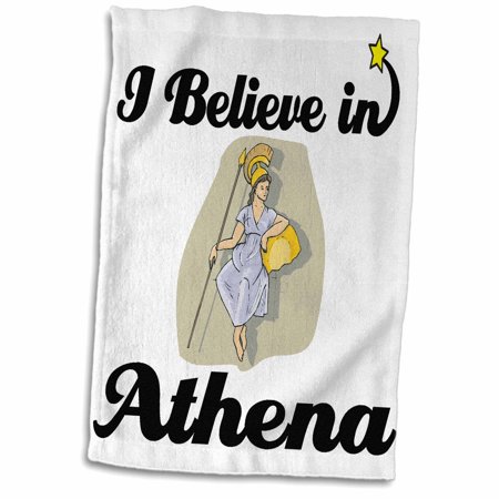 3dRose I Believe In Athena - Towel  15 by 22-inch