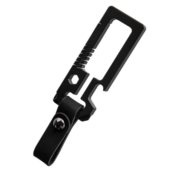 Multitool Titaniums Keychain with Screwdriver, Bottle Opener Quickly Release Key Carabiner Clip Key Holder Outdoor Tool