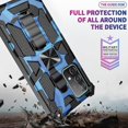 thumbnail image 2 of Funda protectora magnética de TPU + PC con soporte para Samsung Galaxy A52 4g/5g con armadura de camuflaje a prueba de golpes, 2 of 5